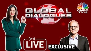 Global Dialogues | The Satya Nadella Interview:India's AI Adoption | Exclusive Interview | CNBC TV18