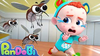 Mosquito, Go Away! | Good Habits for Kids | Pandobi Nursery Rhymes & Kids Songs