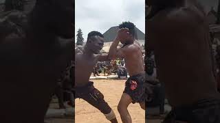 Dan Alin ba ta isarka vs Ushu Shagon Inda traditional boxing dambe in Nigeria