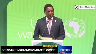 'We shouldn't depend on others to supplyus fertilizer outside our Continent' Pres Hakainde Hichilema