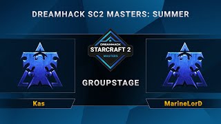 SC2 - Kas vs. MarineLorD - DreamHack SC2 Masters Summer - Group C - EU