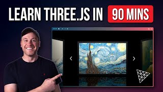 Three.js Crash Course for Beginners | Build a 3D Art/Project Gallery!