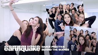 JISOO - 'earthquake' DANCE PRACTICE BEHIND THE SCENES