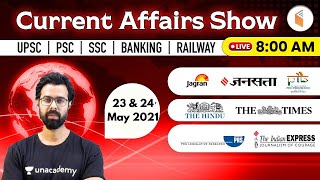 8:00 AM - 23 & 24 May 2021 Current Affairs | Daily Current Affairs 2021 by Bhunesh Sir | wifistudy
