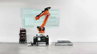 CNC Automation: Flexible Machine Tending and Tool Change for High Payload (AGV with robot)