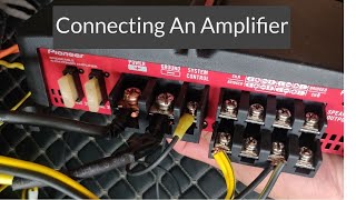 How To Connect A Car Amplifier | Amp Connections and Terminals | Pioneer 1000W 4 Chanel Amplifier