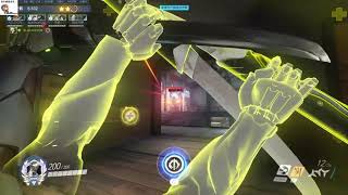 精華片段：[修爺]overwatch傳奇失控倒數(故事模式)通關 颶風來襲