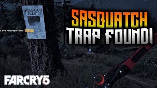 FAR CRY 5 - Sasquatch Trap FOUND! Easter Egg Hunt!