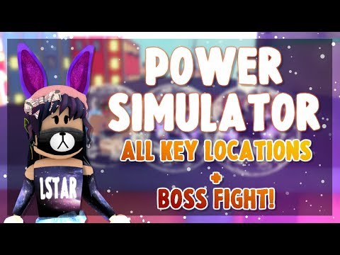 ALL KEYS  BOSS FIGHT!!  Power Simulator *BOT UPDATE!*
