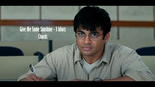 Give Me Some Sunshine - 3 Idiots | Guitar | Piano | Easy Chords
