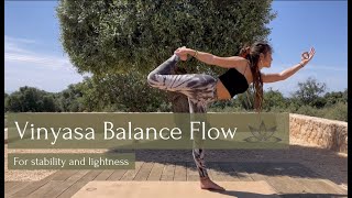 Vinyasa Balance flow - for stability and lightness |  15 min medium level