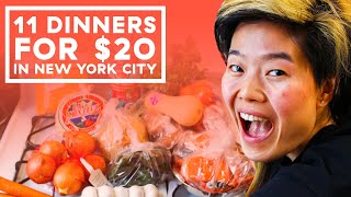 I Made 11 Dinners For Two People On A $20 Budget (In NYC!)