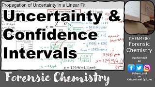 Confidence Intervals and Propagation of Uncertainty 4380 2023 Lecture