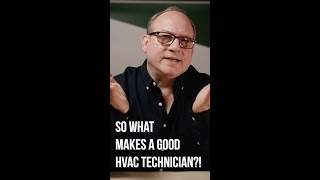 What Makes A Good HVAC Technician?? #shorts