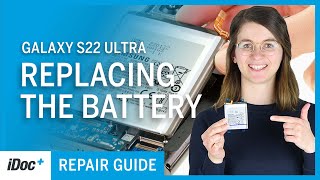 Samsung Galaxy S22 Ultra – Battery replacement [repair guide + reassembly]