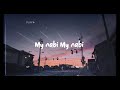 Omar Esa My Nabi(Lyrics)feat nadeem mohammad