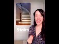 Types of stairs vocabulary #english  #vocabulary