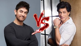 Shahrukh Khan vs Aamir Khan full comparison video//#shahrukhkhan #amirkhan #comparison #short