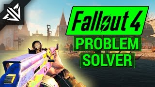 FALLOUT 4: How To Get PROBLEM SOLVER Unique RIFLE in Nuka World DLC! (Unique Weapon Guide)