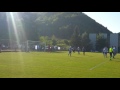 calcio. pallare varazze. il rigore di piovesan