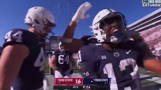 Kaytron Allen HUGE 1 Yard Touchdown Run | Ohio State vs Penn State