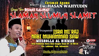 CERAMAH AGAMA Ust. HASAN WAHYUDIN DENGAN Tema BEDARE KALIMAT \