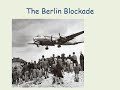 the cold war berlin airlift 1948 49