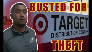 Bodycam Footage - Target Warehouse Employee Arrested for Stealing Over $4,000 of Apple Products