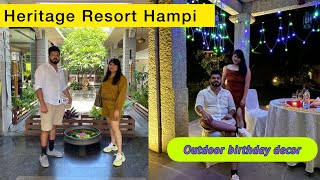 Heritage hotel hampi full package with taxi service | hampi resort
