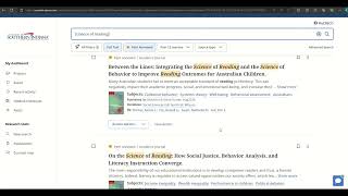 Using library tools at Rice Library: Basic Search