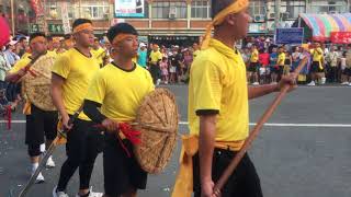 台南市西港慶安宮戊戌年香科本淵寮朝興宮金獅陣表演1