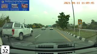 รีวิวเส้นทาง ถนนสายเอเชีย หรือ ทางหลวงหมายเลข 32 (Time Lapse Drive)