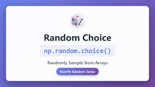 NumPy Random Choice Tutorial - np.random.choice() Explained with Examples