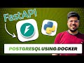 Setup PostgreSQL Database Using Docker for FastAPI (Step‑by‑Step)