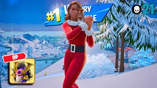 High Elimination Solo Zero Build Win Gameplay | New Mariah Carey Skin! | Fortnite Chapter 6 Season 1