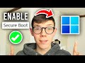 How To Enable Secure Boot In Windows 11 - Full Guide