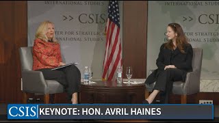 Keynote with Hon. Avril Haines, Director of National Intelligence | GSF 2024
