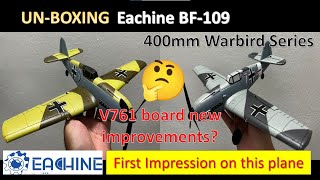 Eachine BF109 / ME109 400mm Mini Warbird RC Airplane 2.4GHz 4CH - Unboxing + First Impression