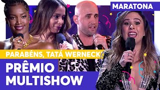 Tatá Werneck no Prêmio Multishow com Anitta, Iza e mais! | Prêmio Multishow | Humor Multishow