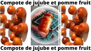 JUJUBE JAM RECIPE-COMPOTE DE JUJUBE ET POMME RICHE EN VITAMINES