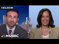 As Trump trails, what Harris learned in 1st WH run: On feminism, music & Muhammad Ali with Melber