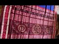 pashapali border sambalpuri pata saree sambalpuri pata saree pasapali design sudam meher