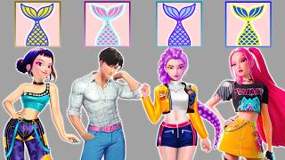 Huntrix & Jinu Shine in Mermaid Style Transformation | Epic Glow Up!