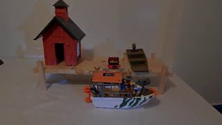 DIY TOYS - Boat Dock for 4" Action Figures