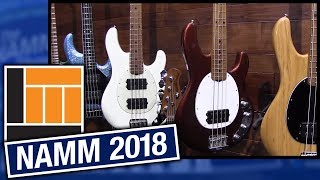 L\u0026M @ NAMM 2018: Ernie Ball Music Man Stingray Basses