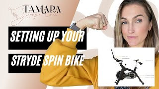 Setting Up your Stryde Spin Bike for Riding!