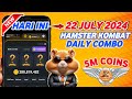 Combo Harian Hamster Kombat Hari Ini 22 July | Hamster Kombat Daily Combo Card Today