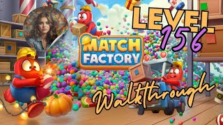 Match Factory Level 156: Super Hard 3-Try Challenge! (Can You Beat It?)