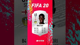 Eddie Nketiah - FIFA Evolution (FIFA 18 - EAFC 24)