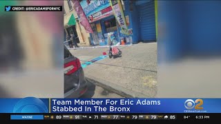 Eric Adams Says Mayoral Campaign Worker Stabbed In The Bronx